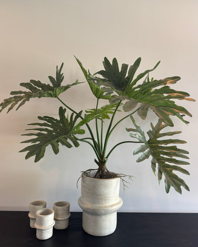 Luxe Kunstplant - Zijden Philodendron – 80 cm