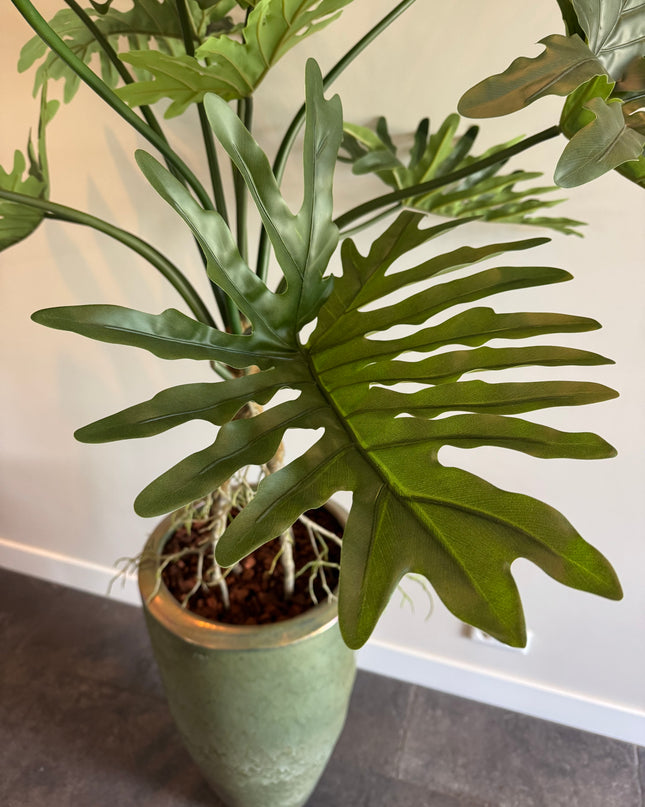 Luxe Kunstplant - Zijden Philodendron – 140 cm
