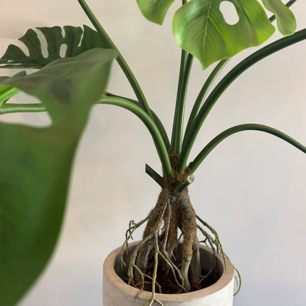 Luxe Kunstplant - Zijden Monstera 90 cm