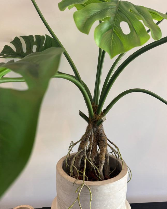 Luxe Kunstplant - Zijden Monstera 90 cm