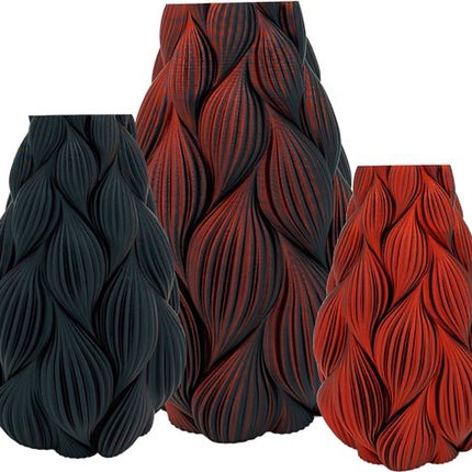Jarrón 3D Lamina 34 cm - Color a elegir
