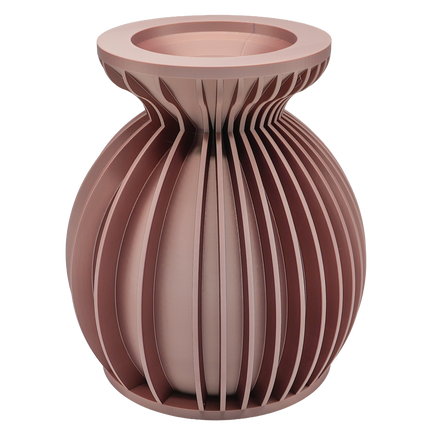 Jarrón 3D Elin 34 cm - Color a elegir