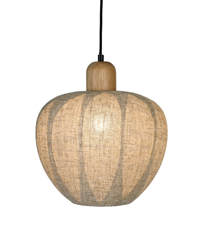 Hängelampe NOVA perlgrau Ø24x20cm