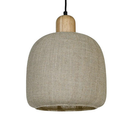 Lampada a sospensione LIVA grigio perla Ø30x28cm