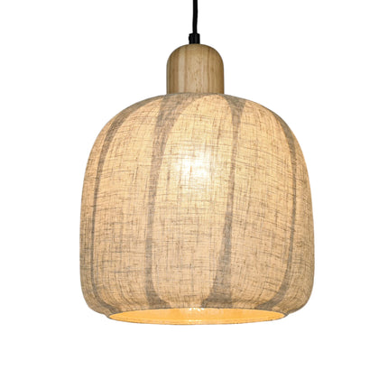 Lampada a sospensione LIVA grigio perla Ø30x28cm