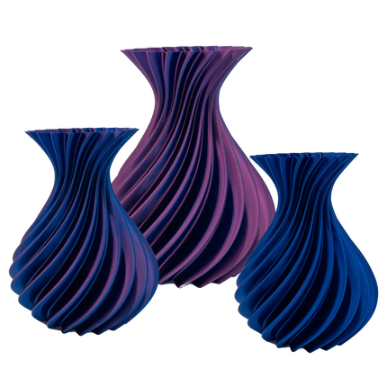 Jarrón 3D Veluro 34 cm - Color a elegir