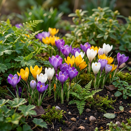 560x Crocus mix - Mixed crocuses - Miscellaneous - Naturalizing bulb - Bulb size 7/8