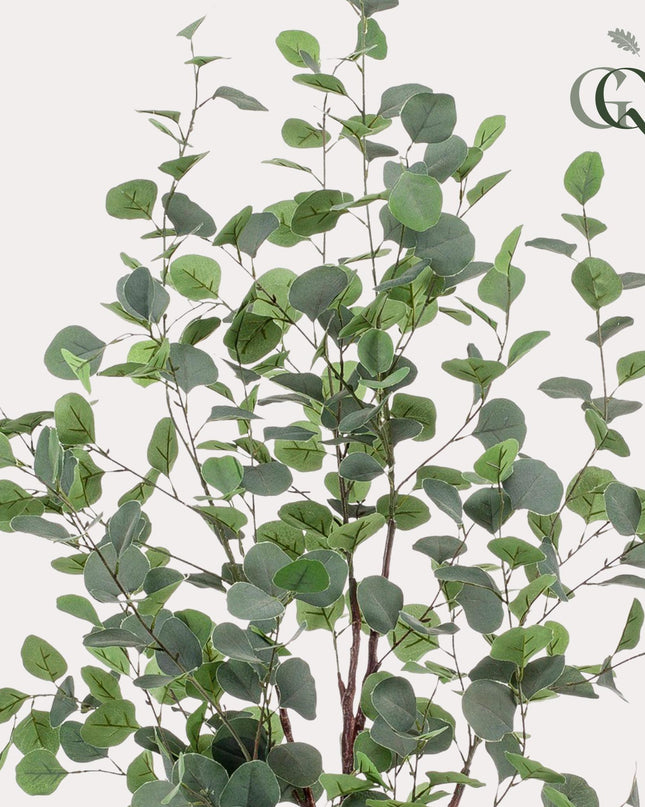 Kunstplant - Eucalyptus - Blauwe Gomboom  - ↕ 120 cm