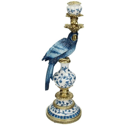 Kandelaar - Dutch Blue Parrot - 40 cm - Rechts