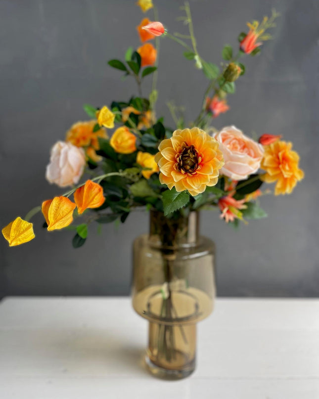 Kunstbloemen - Pretty Orange - 80cm