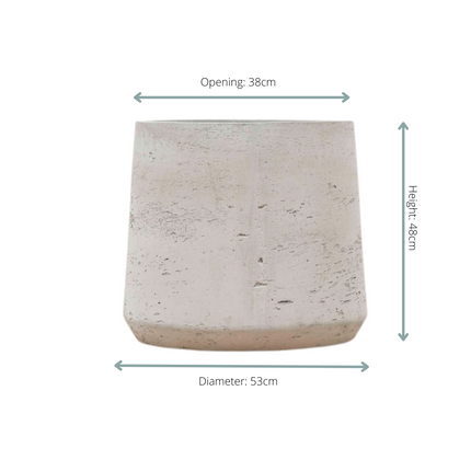 Pot Aniek Cement - D53 x H48