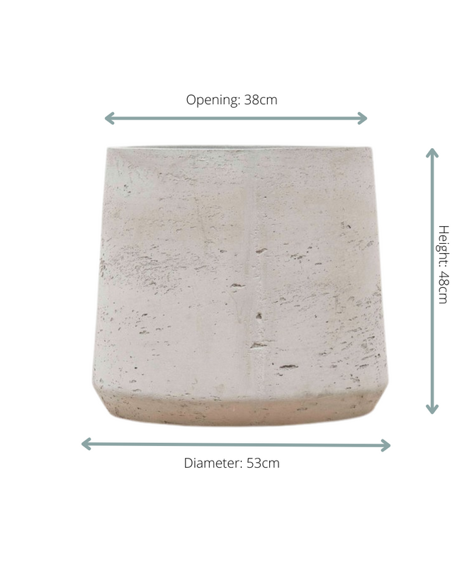 Pot Aniek Cement - D53 x H48