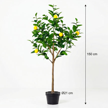 Planta artificial Árbol de limón - 150cm