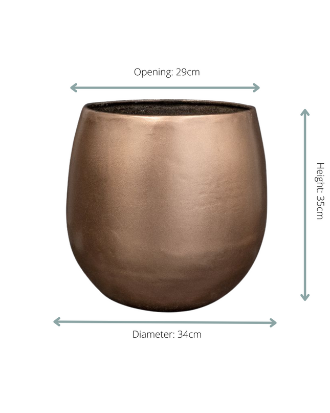 Pot Stijn goud - D34 x H35