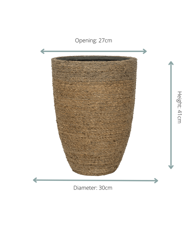 Pot Ben Straw Grass - D30 x H41