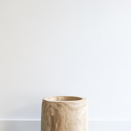 Pot Hout lichtbruin L - H31 W29