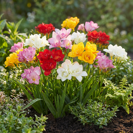 320x Freesia Double Mix - Fresia doppia - Varie - Fiore reciso - Calibro del bulbo 5/+