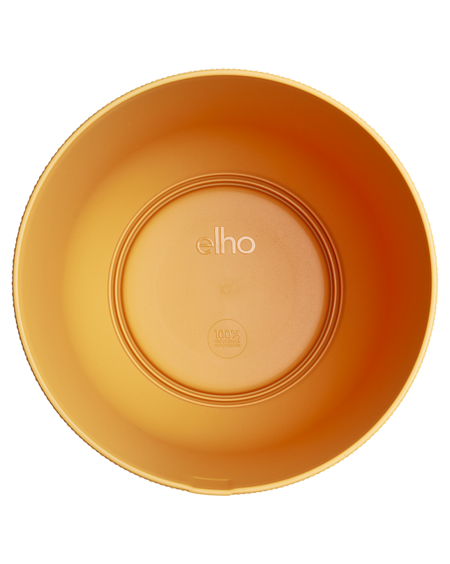 Pot elho Jazz Round amber yellow - D14 x H13