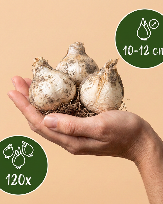 120x Allium Christophii – Sternkugel-Lauch – Violett – Sommerblüher – Zwiebelgröße 10/12
