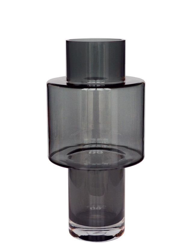 Vaas glas Juba - H40 W20 - Grey