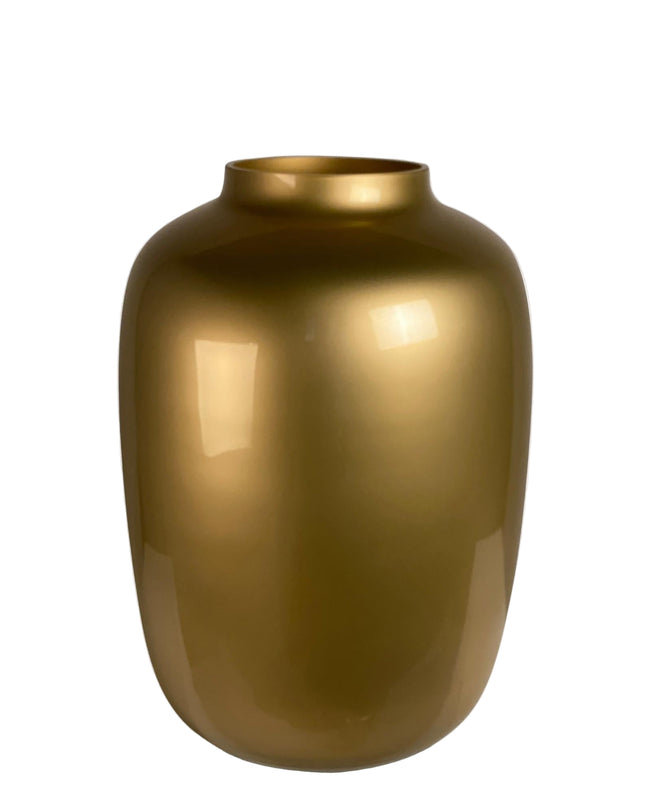 Vaas glas - Artic Gold - H35 W25
