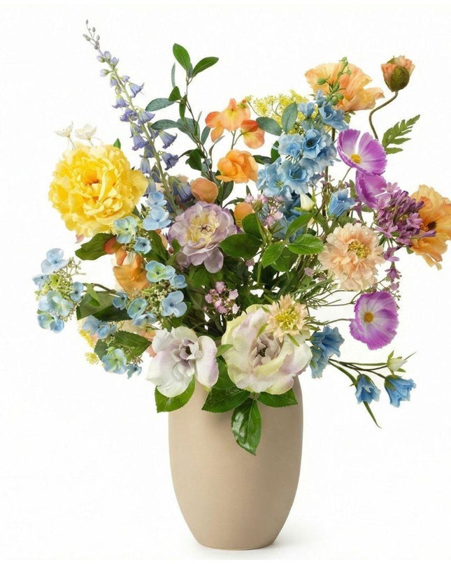 Artificial flowers - bouquet Spring Serenity Deluxe - 18 stems - ↑ 85 cm