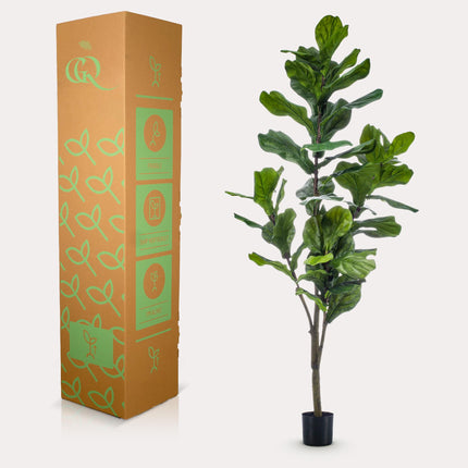 Planta artificial - Ficus Lyrata - Planta de tabaco - 150cm