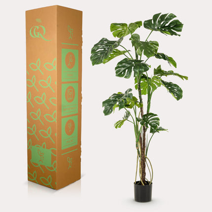 Kunstplant- Monstera - Gatenplant - ↕ 180cm