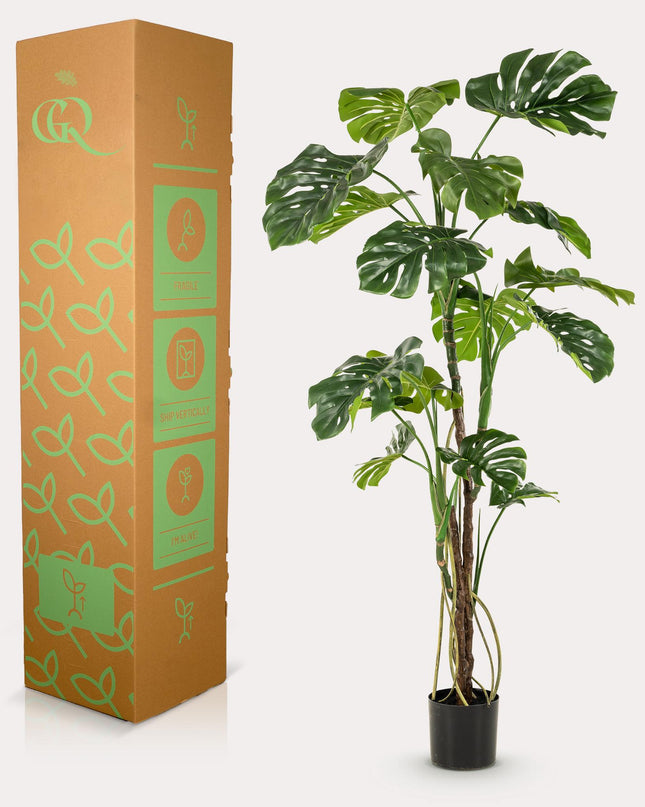 Kunstplant- Monstera - Gatenplant - ↕ 180cm