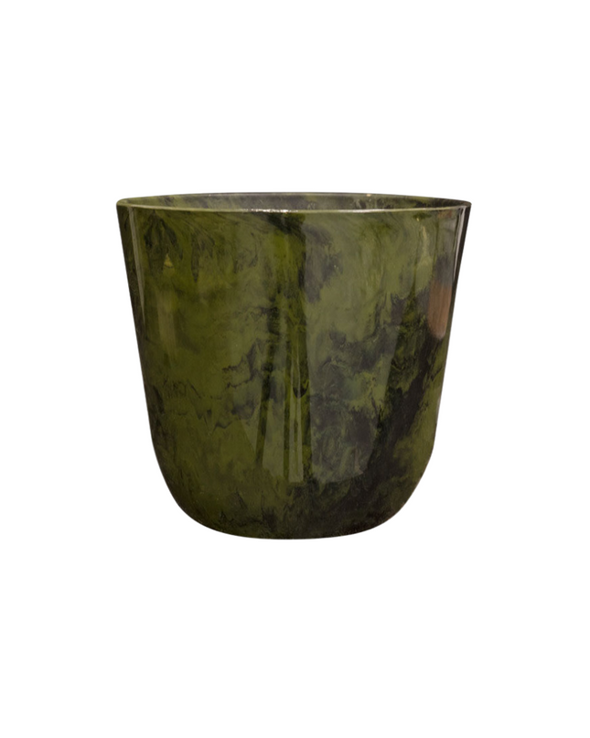 Pot Palermo marble green D40 x H36