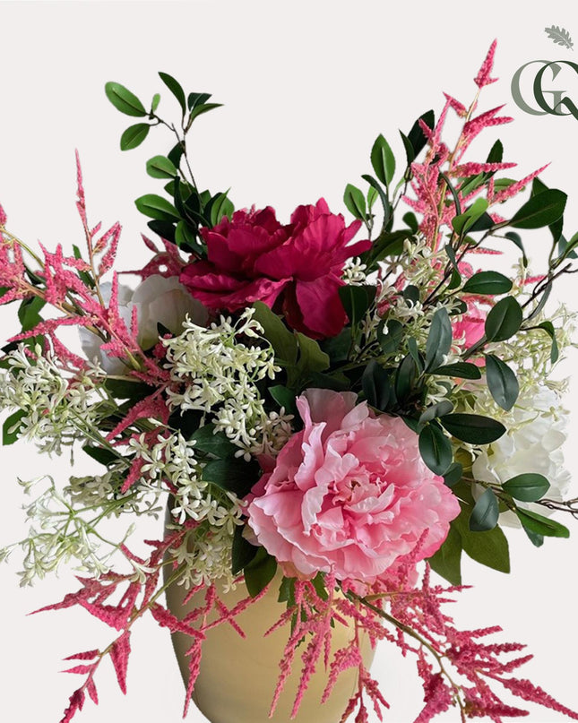 Kunstbloemen - Shiny Pink - 80cm