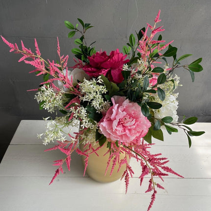 Kunstbloemen - Shiny Pink - 80cm