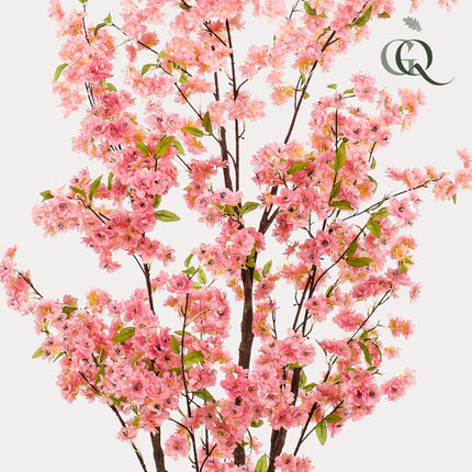 Kunstplant - Prunus - Kersenbloesem - Roze - ↕ 175cm