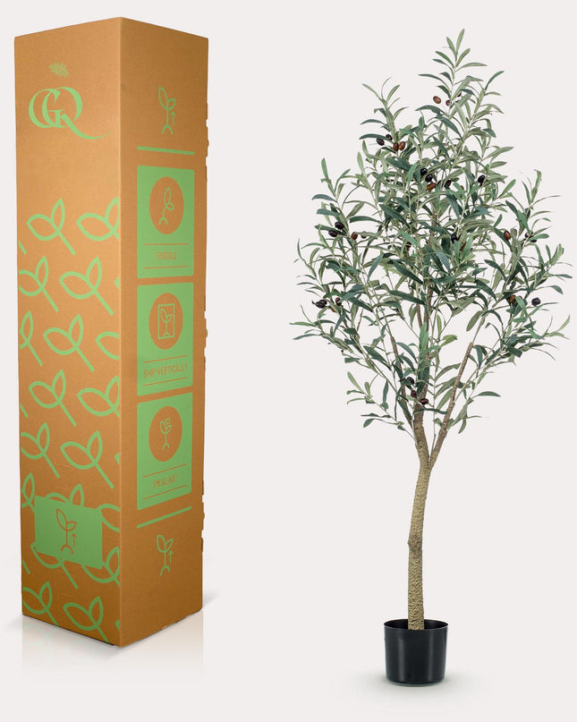 Kunst Olijfboom -  Olea europaea - Olijfboom - ↕ 140 cm