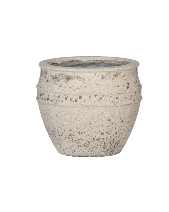 Pot Athena M Chalk White - D41 x H33