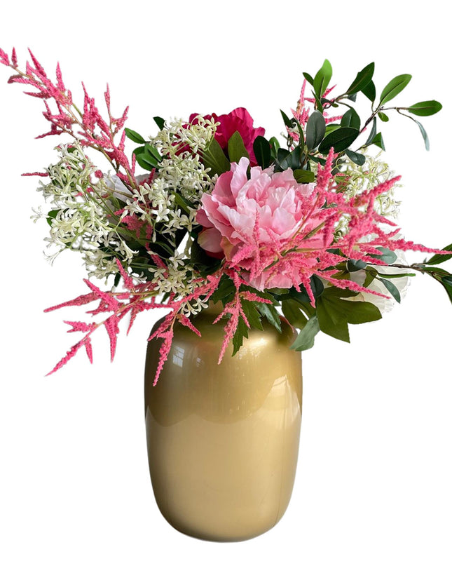 Kunstbloemen - Shiny Pink - 80cm