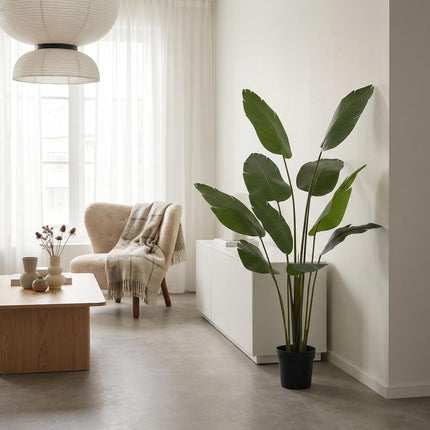 Planta artificial Strelitzia Nicolai - 180 cm