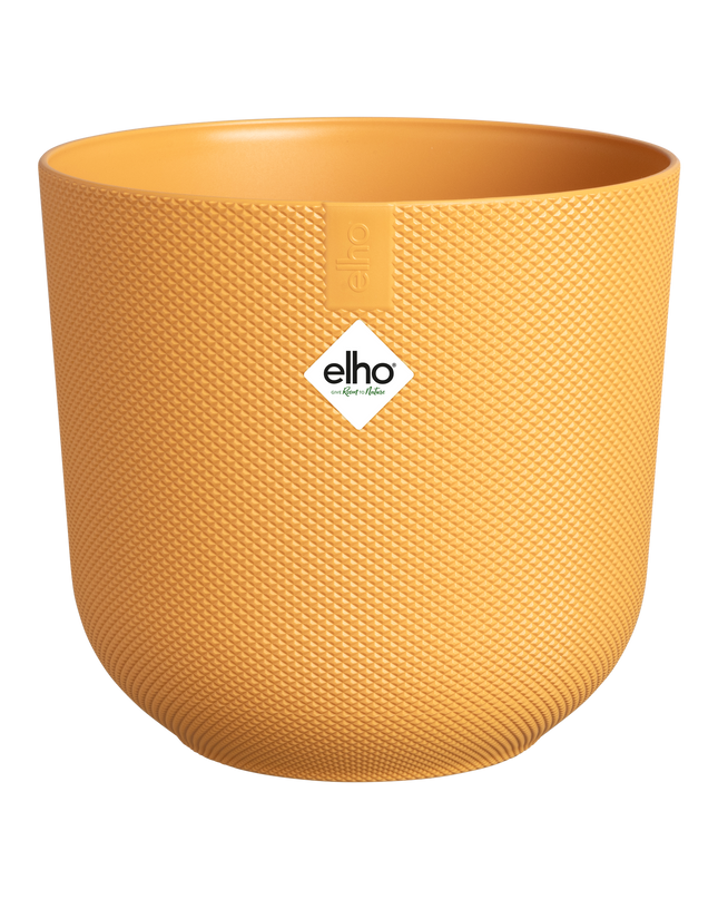 Pot elho Jazz Round amber yellow - D19 x H18