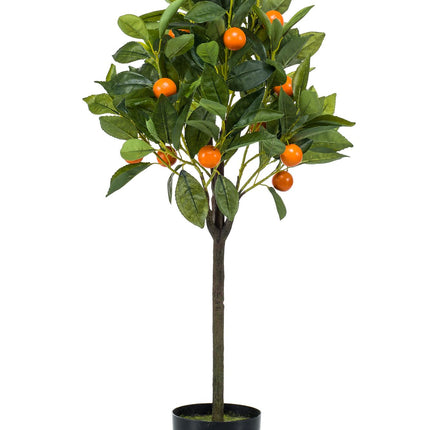 Kunstplant - Citrus Sinensis - Sinaasappelboom - ↕ 75 cm