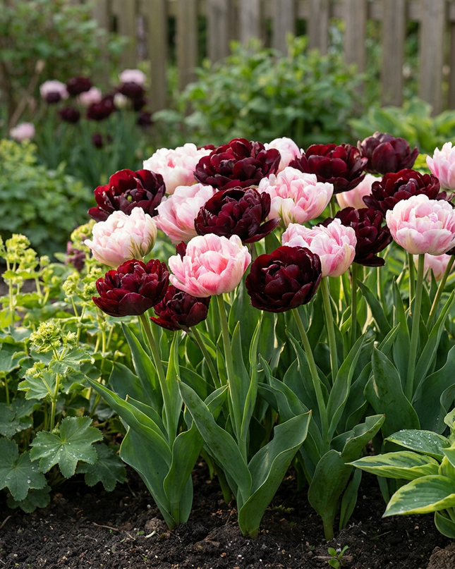 48x mezcla de Tulipa Sweet Desire - tulipán Sweet Desire mix - varios - floración primaveral - calibre del bulbo 11/12