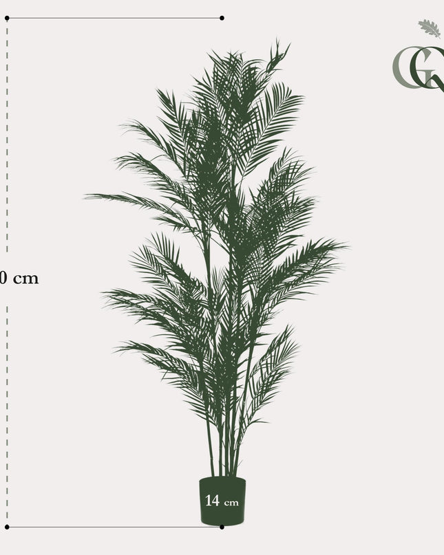 Kunstplant - Chamaedorea Elegans - Bergpalm - ↕ 180 cm