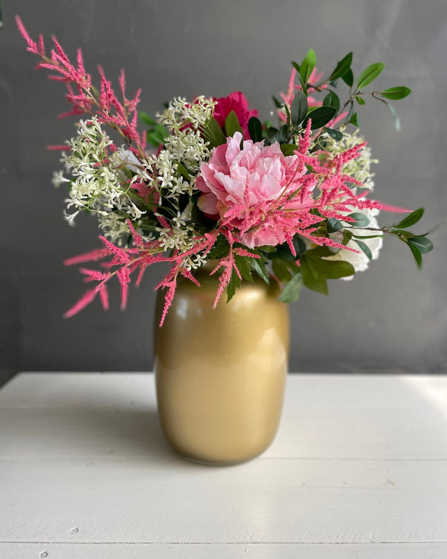 Kunstbloemen - Shiny Pink - 80cm