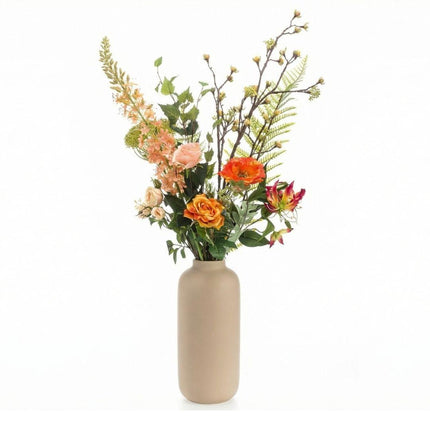 Artificial flowers - bouquet Soft Amber Deluxe - 12 stems - ↑ 105 cm