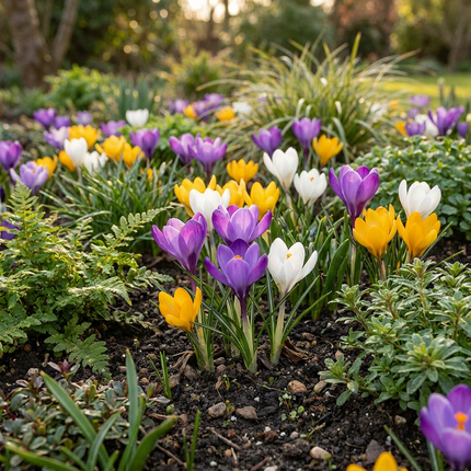 400x Crocus Species mix - Crocus species mix - Miscellaneous - Naturalizing bulb - Bulb size 5/6