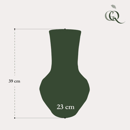 Vaas steen Boa Brown