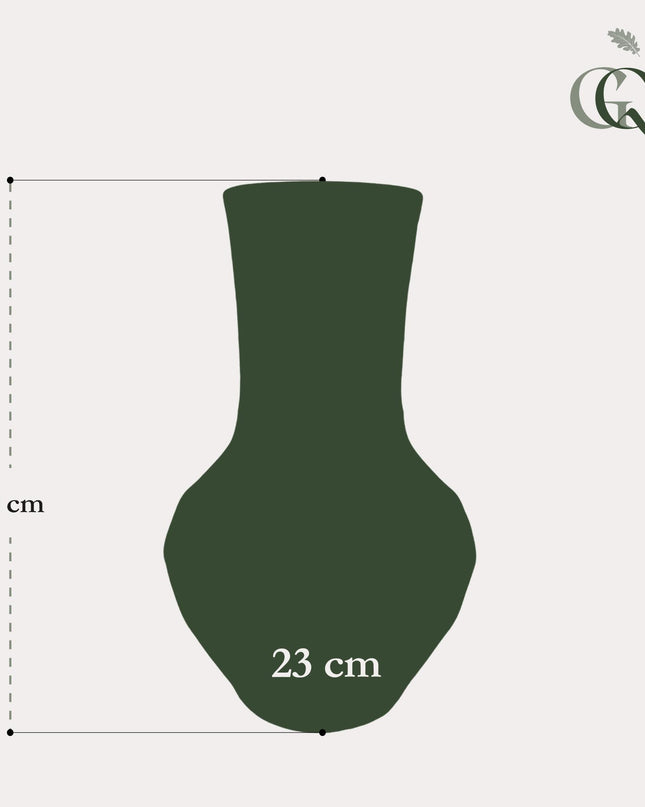 Vaas steen Boa Brown