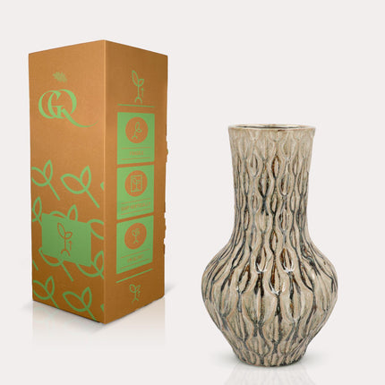 Vaas steen - H39 W23 - Boa Green