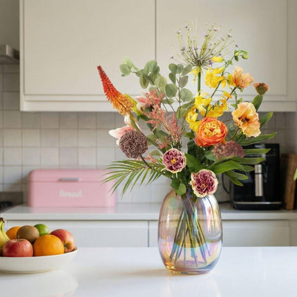 Flores artificiales - ramo Elegancia Botánica Deluxe - 13 tallos - ↑ 105 cm