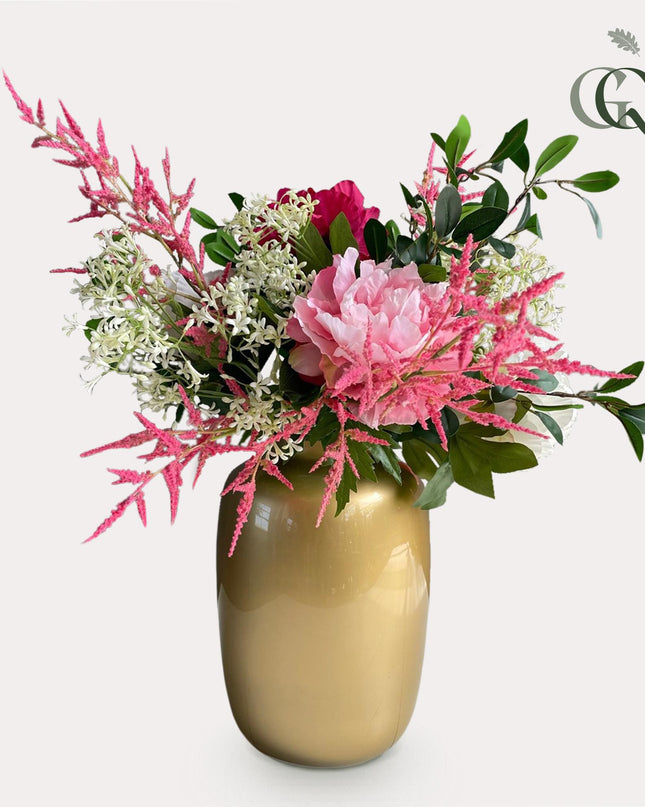 Kunstbloemen - Shiny Pink - 80cm