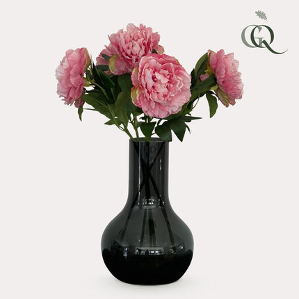 Kunstbloemen Peonies Light Pink - 5 stuks - 65cm